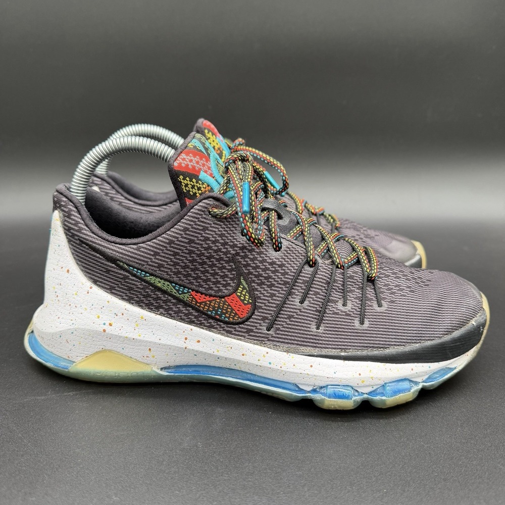 Nike KD 8 Low Black History Month Shoes Size 6.5Y